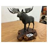 Moose sculpture
