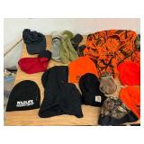Large lot of hats