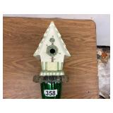 Glass Bird feeder