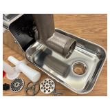 LEM meat grinder and accessories