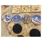 Sorted lot of wild life coasters