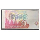 South African Reserve Bank Notes - 10 Rand & 50 Rand (Lot of 3)