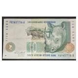 South African Rand Banknotes - 10 Rand & 20 Rand (Lot of 2)