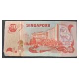 Singapore Birds Series Banknote Set - $1, $5, $10, $50 (Decommissioned)