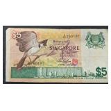 Singapore Birds Series Banknote Set - $1, $5, $10, $50 (Decommissioned)