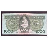 Magyar Nemzeti Bank 1000 Forint Banknote - 1993-12-16 (D 80317786)