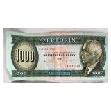 Hungarian 1000 Forint Banknote (Lot of 2)