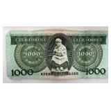 Hungarian 1000 Forint Banknote (Lot of 2)