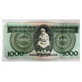 Hungarian 1000 Forint Banknote (Lot of 2)