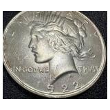 1922 Peace Dollar