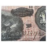 Antique Confederate States of America 10 Dollar Note Series 10 Dated 2/17/1864 - Serial #43419