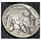 Buffalo Nickels - 15 Coins, 1926, 1927, 1930, 1934, 1936