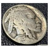 Buffalo Nickels - 15 Coins, 1926, 1927, 1930, 1934, 1936