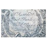 Minnesota State Agricultural Society Best Parlor Wood Stove Medal 1872