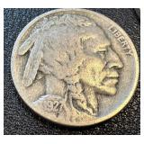 Buffalo Nickels & Barber Nickels (Lot of 13) - Circulated