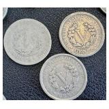 Buffalo Nickels & Barber Nickels (Lot of 13) - Circulated