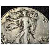 1944 Walking Liberty Half Dollar - 90% Silver, Circulated