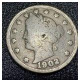 Liberty Head Nickel (V Nickel) - Circulated - 1901-1912 (Lot of 8)