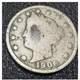 Liberty Head Nickel (V Nickel) - Circulated - 1901-1912 (Lot of 8)