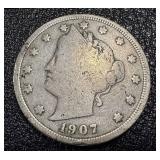 Liberty Head Nickel (V Nickel) - Circulated - 1901-1912 (Lot of 8)