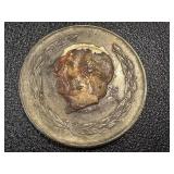 1953 Mexico 5 Peso Silver Coin Hidalgo Portrait Ley