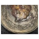 1953 Mexico 5 Peso Silver Coin Hidalgo Portrait Ley