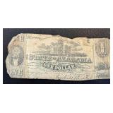 Antique Alabama State Treasury Notes - 1863 (Lot of 3)
