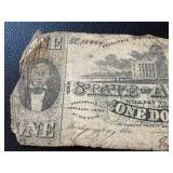 Antique Alabama State Treasury Notes - 1863 (Lot of 3)