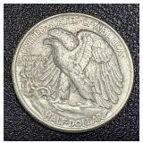 1945 Walking Liberty Half Dollar Coin