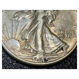 Walking Liberty Half Dollars - 1941 & 1943