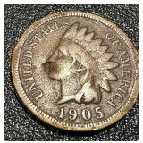 Indian Head Cents - 14 Circulated Coins, Dates Vary (1897-1908)