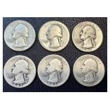 Washington Quarters - 1943 (Lot of 8)