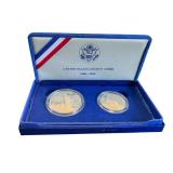 United States Mint Liberty Coins 1886-1986 Two-Coin Set
