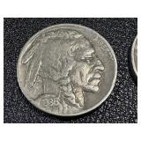 Buffalo Nickels & Liberty Nickel (11 Coins) - 10 Buffalo Nickels & 1 Liberty Nickel
