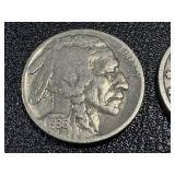 Buffalo Nickels & Liberty Nickel (11 Coins) - 10 Buffalo Nickels & 1 Liberty Nickel