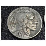 Buffalo Nickels & Liberty Nickel (11 Coins) - 10 Buffalo Nickels & 1 Liberty Nickel