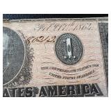 Confederate States One & Two Dollar Notes (Lot of 2) - Feb 17, 1864, Richmond