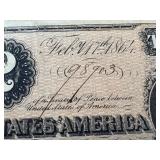 Confederate States One & Two Dollar Notes (Lot of 2) - Feb 17, 1864, Richmond