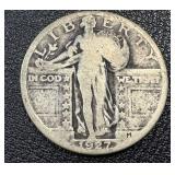 1927 Walking Liberty Coins Circulated (Lot of 4)