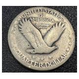 1927 Walking Liberty Coins Circulated (Lot of 4)