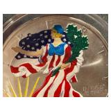 American Eagle Colorized 2000 1 oz .999 Silver Dollar - In Full Color