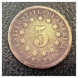 Union Shield Five Cent Coin, 1800
