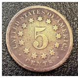 Union Shield Five Cent Coin, 1800