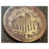 Union Shield Five Cent Coin, 1800