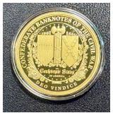 The American Spirit Remembering 9/11 Commemorative Coin - Gold Layered 50mm, 54g