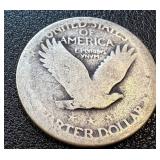 Walking Liberty Quarters - 7 Coins - 1925, 1926, 1927 - Circulated