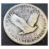 Walking Liberty Quarters - 7 Coins - 1925, 1926, 1927 - Circulated