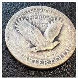 Walking Liberty Quarters - 7 Coins - 1925, 1926, 1927 - Circulated