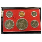 1976 United States Proof Set Bicentennial 6-Coin Collection