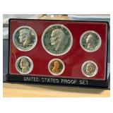 1976 United States Proof Set Bicentennial 6-Coin Collection